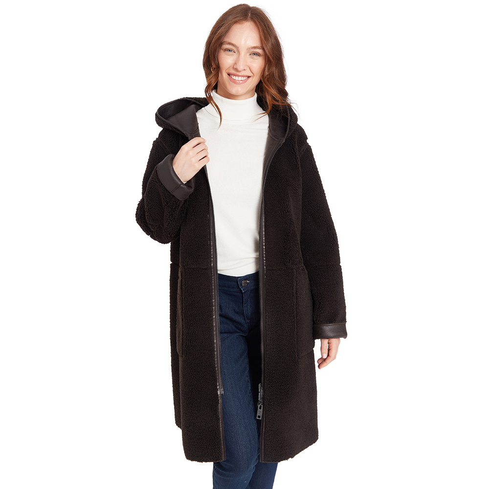 af2071 brown reversible front open